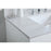 Elegant Moore 36" Single Bathroom Vanity, White/Backsplash