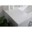 Elegant Moore 42" Single Bathroom Vanity, Grey/Backsplash