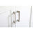 Elegant Moore 42" Single Bathroom Vanity, White/Backsplash