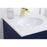 Elegant Kitchen/Bath Sommerville 18" Single Bathroom Vanity, Blue