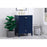 Elegant Kitchen/Bath Sommerville 24" Single Bathroom Vanity, Blue