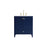 Elegant Kitchen/Bath Sommerville 30" Single Bathroom Vanity, Blue - VF18030BL