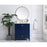 Elegant Kitchen/Bath Sommerville 30" Single Bathroom Vanity, Blue