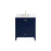 Elegant Sommerville 30" Single Bathroom Vanity, Blue/Backsplash - VF18030BL-BS