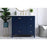 Elegant Kitchen/Bath Sommerville 36" Single Bathroom Vanity, Blue