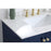 Elegant Kitchen/Bath Sommerville 36" Single Bathroom Vanity, Blue