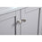 Elegant Sommerville 36" Single Bathroom Vanity, Grey/Backsplash