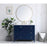 Elegant Kitchen/Bath Sommerville 42" Single Bathroom Vanity, Blue
