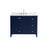 Elegant Sommerville 42" Single Bathroom Vanity, Blue/Backsplash - VF18042BL-BS