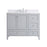 Elegant Sommerville 42" Single Bathroom Vanity, Grey/Backsplash - VF18042GR-BS