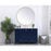 Elegant Kitchen/Bath Sommerville 48" Single Bathroom Vanity, Blue
