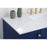 Elegant Kitchen/Bath Sommerville 48" Single Bathroom Vanity, Blue