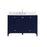 Elegant Sommerville 48" Single Bathroom Vanity, Blue/Backsplash - VF18048BL-BS
