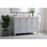 Elegant Sommerville 48" Single Bathroom Vanity, Grey/Backsplash