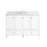 Elegant Sommerville 48" Single Bathroom Vanity, White/Backsplash - VF18048WH-BS
