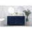Elegant Kitchen/Bath Sommerville 60" Double Bathroom Vanity, Blue
