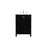 Elegant Kitchen/Bath Irene 24" Single Bathroom Vanity, Black - VF18824BK