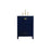 Elegant Kitchen/Bath Irene 24" Single Bathroom Vanity, Blue - VF18824BL