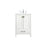 Elegant Kitchen/Bath Irene 24" Single Bathroom Vanity, White - VF18824WH