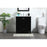 Elegant Kitchen/Bath Irene 30" Single Bathroom Vanity, Black