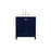 Elegant Kitchen/Bath Irene 30" Single Bathroom Vanity, Blue - VF18830BL