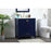 Elegant Kitchen/Bath Irene 30" Single Bathroom Vanity, Blue