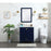 Elegant Kitchen/Bath Irene 30" Single Bathroom Vanity, Blue