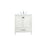 Elegant Kitchen/Bath Irene 30" Single Bathroom Vanity, White - VF18830WH