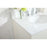Elegant Irene 30" Single Bathroom Vanity, White/Backsplash