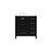 Elegant Kitchen/Bath Irene 32" Single Bathroom Vanity, Black - VF18832BK