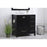 Elegant Kitchen/Bath Irene 32" Single Bathroom Vanity, Black