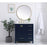Elegant Kitchen/Bath Irene 32" Single Bathroom Vanity, Blue