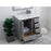Elegant Kitchen/Bath Irene 32" Single Bathroom Vanity, Gray