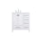 Elegant Kitchen/Bath Irene 32" Single Bathroom Vanity, White - VF18832WH