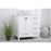 Elegant Kitchen/Bath Irene 32" Single Bathroom Vanity, White