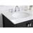 Elegant Kitchen/Bath Irene 36" Single Bathroom Vanity, Black