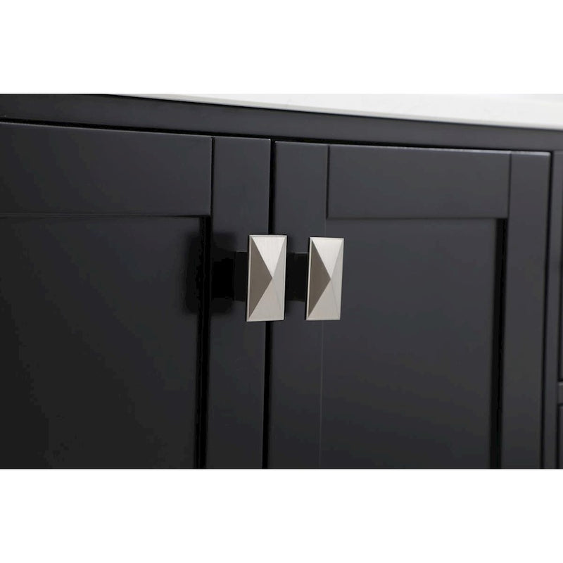 Elegant Kitchen/Bath Irene 36" Single Bathroom Vanity, Black