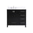 Elegant Irene 36" Single Bathroom Vanity, Black/Backsplash - VF18836BK-BS
