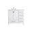 Elegant Kitchen/Bath Irene 36" Single Bathroom Vanity, White - VF18836WH