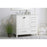 Elegant Kitchen/Bath Irene 36" Single Bathroom Vanity, White