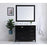 Elegant Kitchen/Bath Irene 42" Single Bathroom Vanity, Black