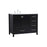 Elegant Kitchen/Bath Irene 42" Single Bathroom Vanity, Black