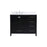 Elegant Irene 42" Single Bathroom Vanity, Black/Backsplash - VF18842BK-BS