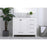 Elegant Kitchen/Bath Irene 42" Single Bathroom Vanity, White