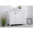 Elegant Kitchen/Bath Irene 42" Single Bathroom Vanity, White