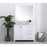 Elegant Kitchen/Bath Irene 42" Single Bathroom Vanity, White
