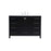 Elegant Kitchen/Bath Irene 48" Single Bathroom Vanity, Black - VF18848BK