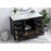 Elegant Kitchen/Bath Irene 48" Single Bathroom Vanity, Black