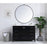 Elegant Kitchen/Bath Irene 48" Single Bathroom Vanity, Black