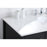 Elegant Kitchen/Bath Irene 48" Single Bathroom Vanity, Black